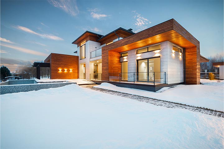 boost curb appeal in winter