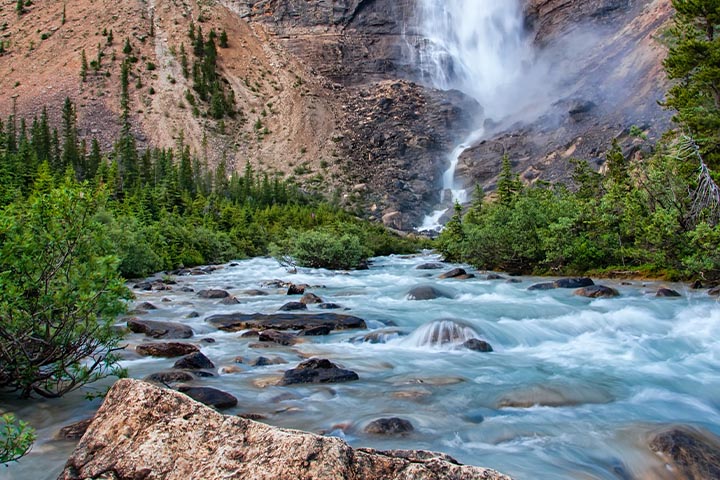 waterfall footing