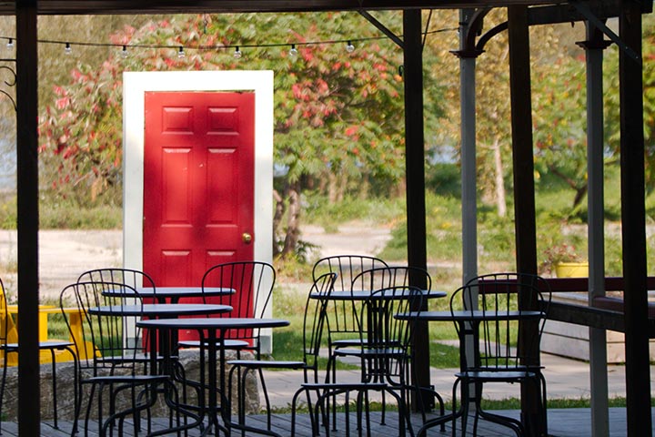 charming small patio