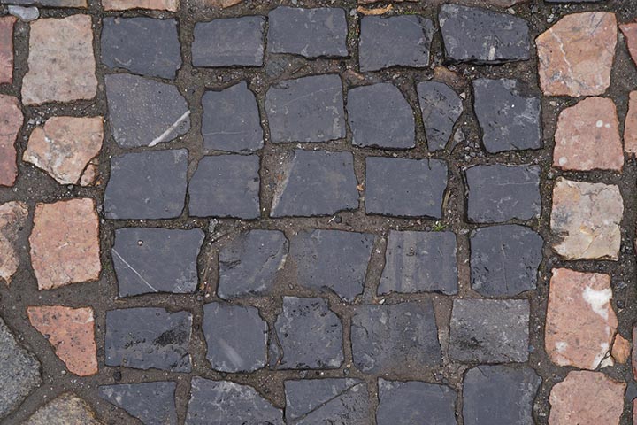 brick flooring paths