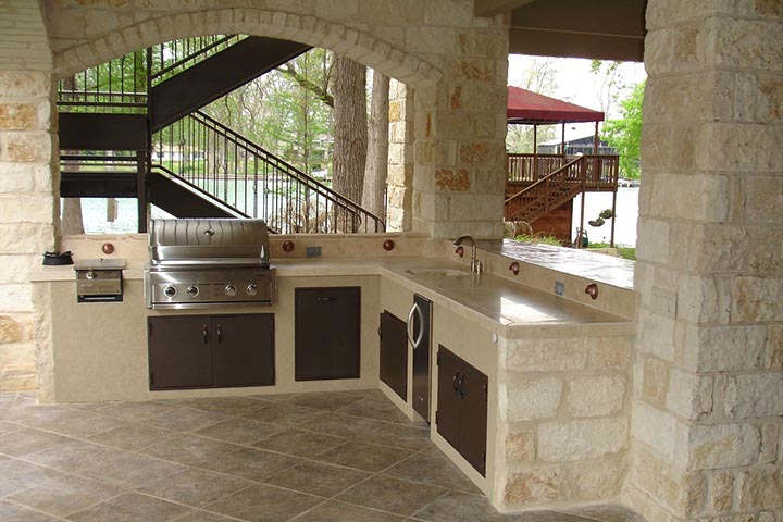 outdoor kitchen design