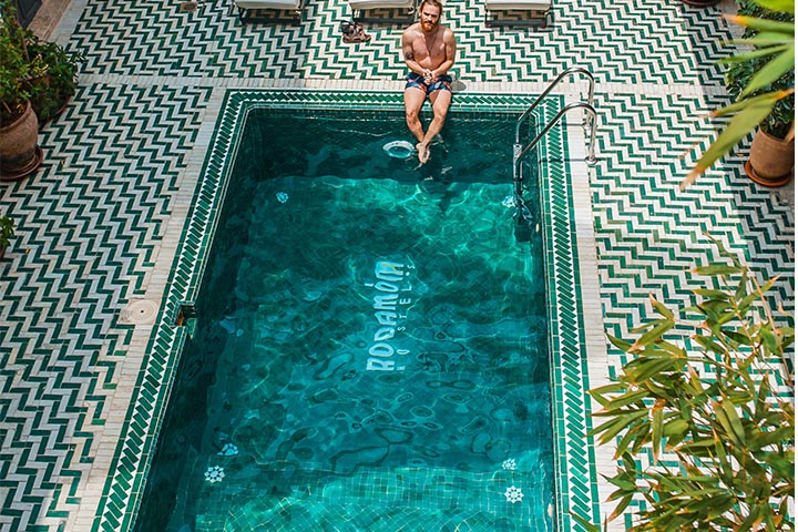 shapes of indoor pools